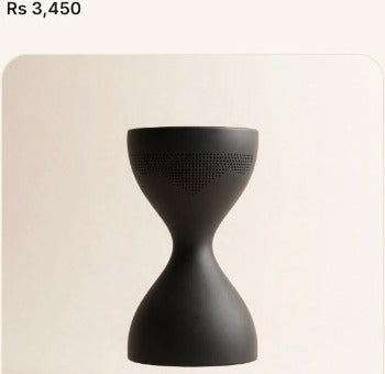 Ceramic Burner Noir paired with Royal Oud bukhoor