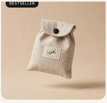 Lamasat No.29 Signature Amber bukhoor pouch
